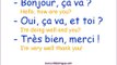 Apprendre français français salutations