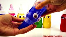 Dessin animé biscuit des œufs monstre vase jouets Goo Elmo Looney Tunes surprise Strawberryjamtoys