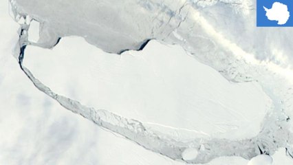 Massive Antarctic iceberg the size of Delaware is now adrift at sea