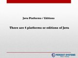 Types of Java Applications  & Java Platforms