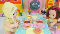 Baby Doll Potty Training - baby dolls eat & poop fun potty Toilet toy 응가 한 똘똘이 변기에 응가하기 장난감 놀이