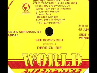 Derrick Irie - See Boops Deh