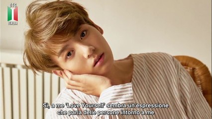 [SUB ITA] 170918 BTS Jungkook: Messaggio per 'Love Yourself'