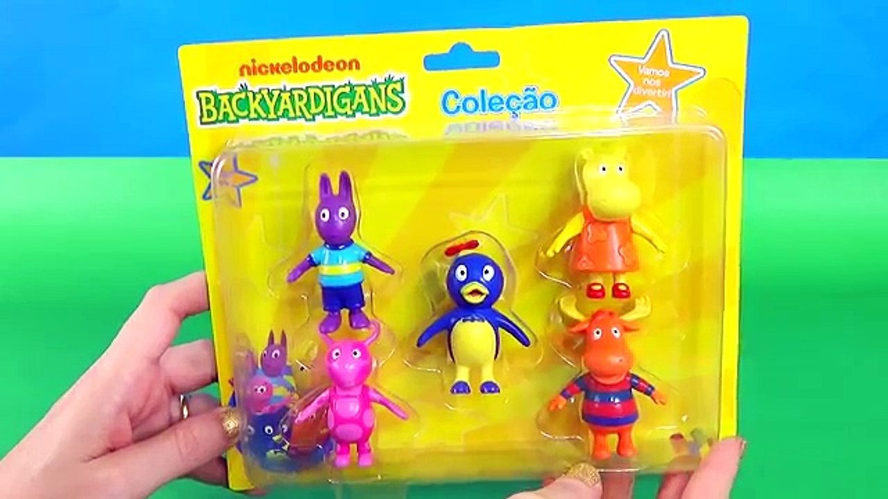 Backyardigans Pablo Tyrone Uniqua Tasha Austin Português Brinquedos ...