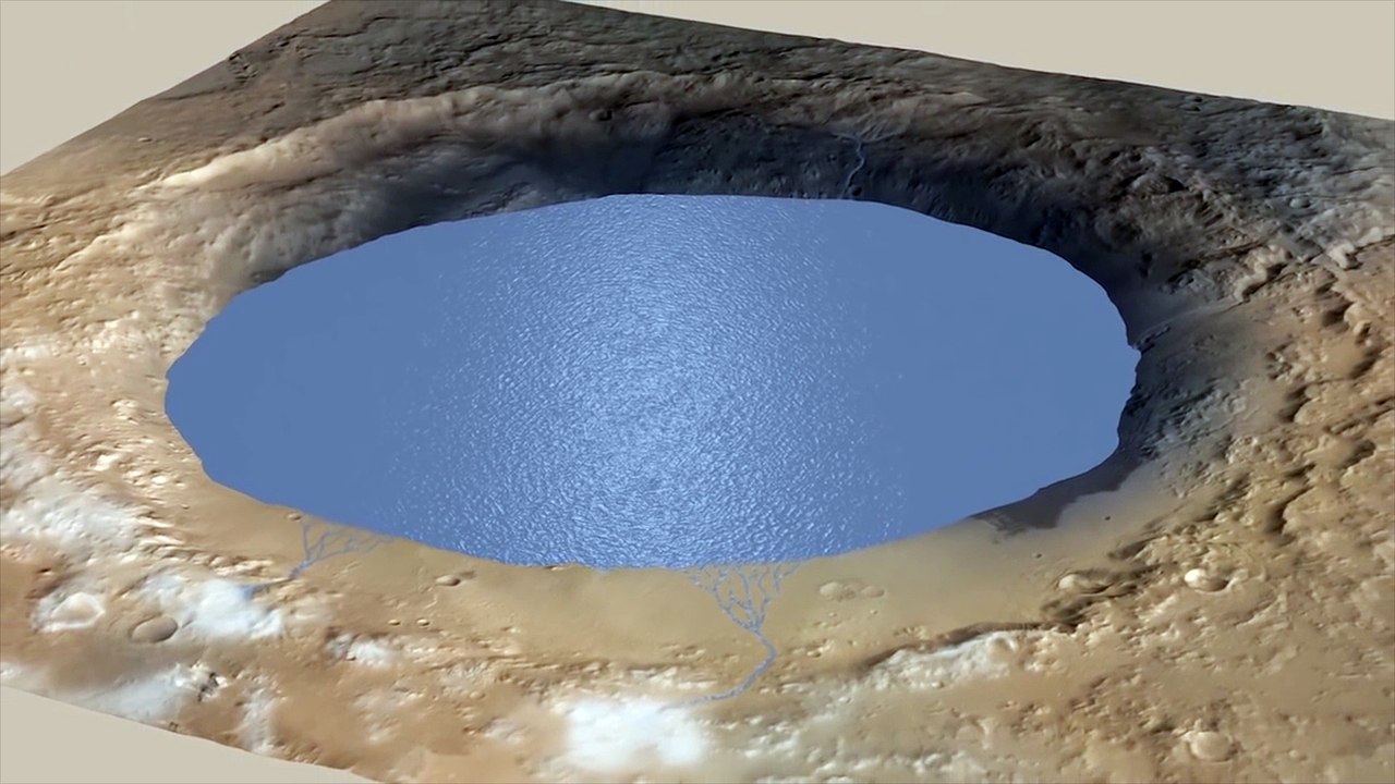 Más evidencia de agua en Marte