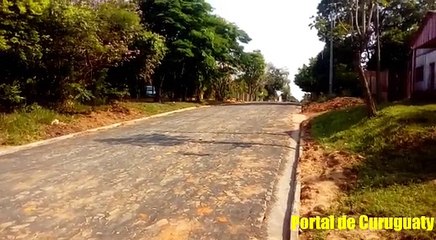 Gobernación construye empedrado en el barrio Obrero