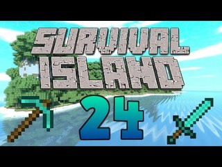 Hunt for Resources! Trying To Find Diamonds! - (Minecraft Survival Island) - Episode 24