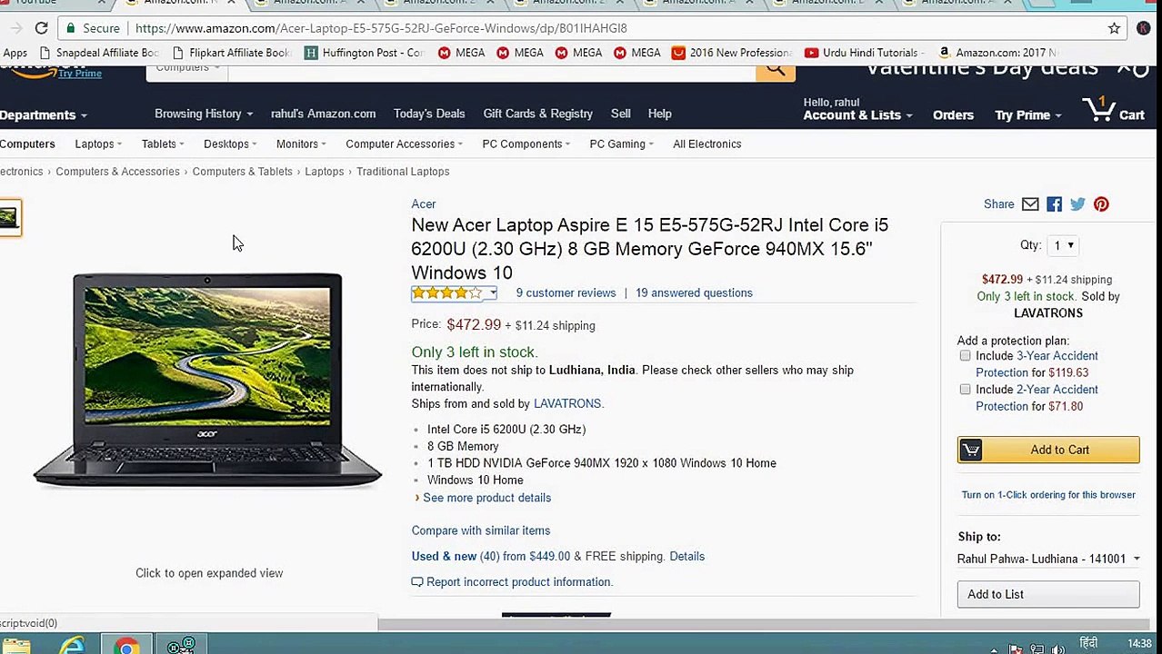 Best Budget Laptops under 500 Dollars of 2017