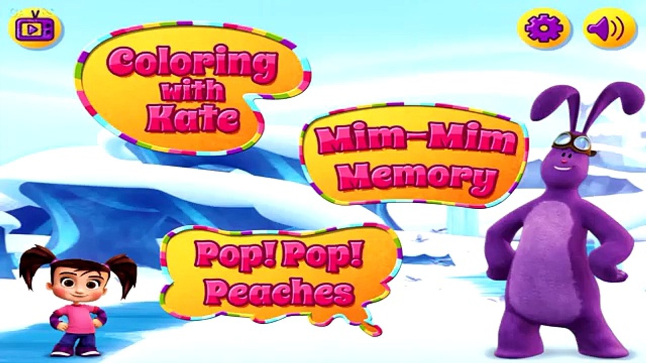 Kate & Mim Mim: Funny Bunny Fun Christmas Update - Disney Junior App For Kids