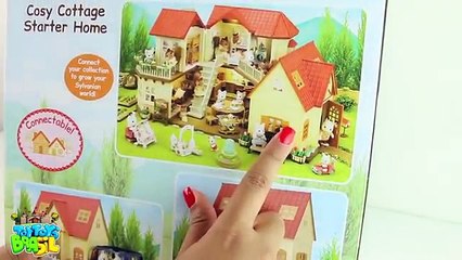 Sylvanian Families Brinquedos Minha Primeira Casa Calico Critters Play Kids ToyToysBrasil Português!