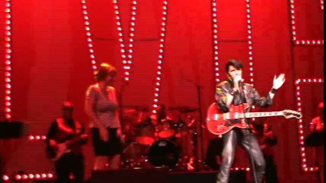 Dean Z sings medley from the 68 Comeback Special' Elvis Week 2014