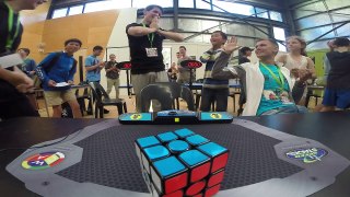 Rubiks Cube World Record [former] 4.73 seconds Feliks Zemdegs