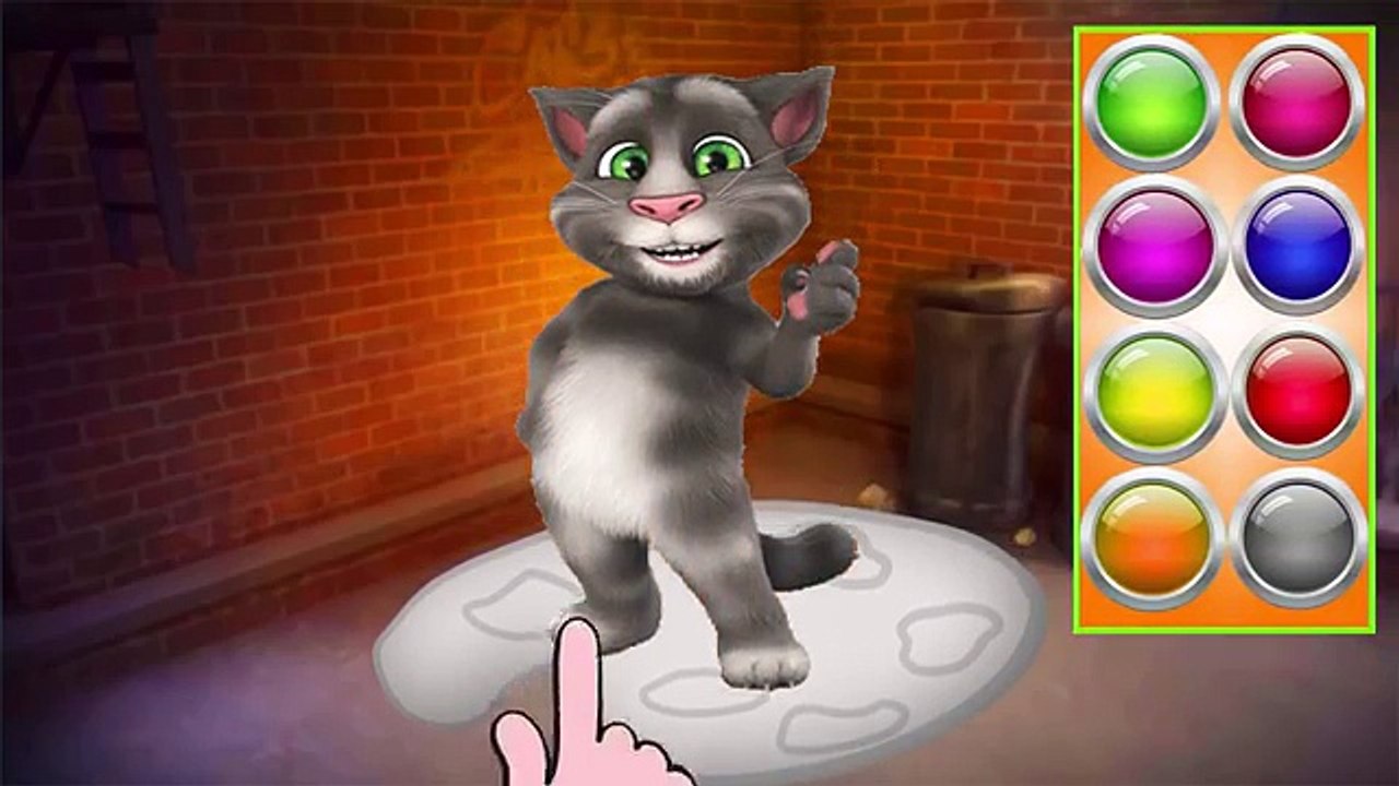 ✿ Baby Learn Colors with My Talking Tom Cat Colors for Kids Animation Education Cartoon Compilation