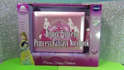 Disney Princess Fantasy Notebook by Vtech a Disney Princess Laptop Toy Computer