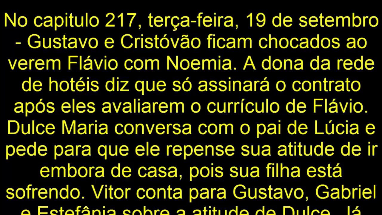 CARINHA DE ANJO TERÇA 19 de SETEMBRO 19⁄09⁄2017 Resumo da novela o que vai acontecer