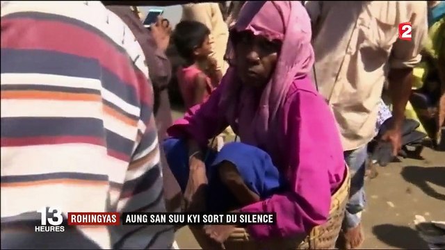 Rohingyas : Aung San Suu Kyi sort du silence