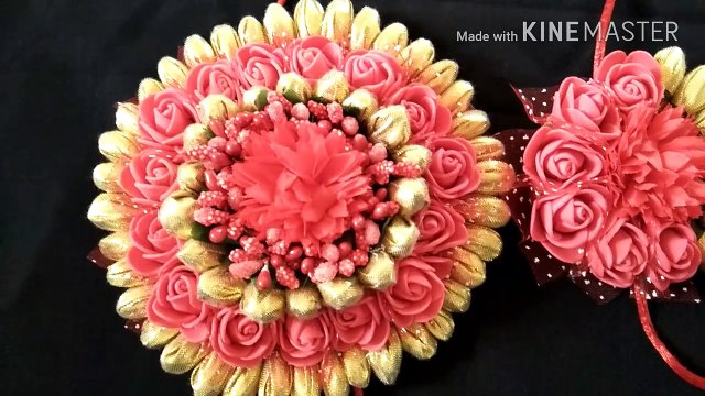 Bridal hair accessories / sauth Indian bridal hair accessories /hair juda / Indian handm hair accessories for wedding