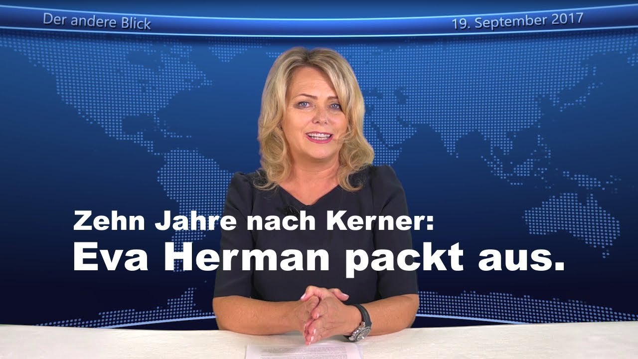 Zehn Jahre nach Kerner: Eva Herman packt aus.