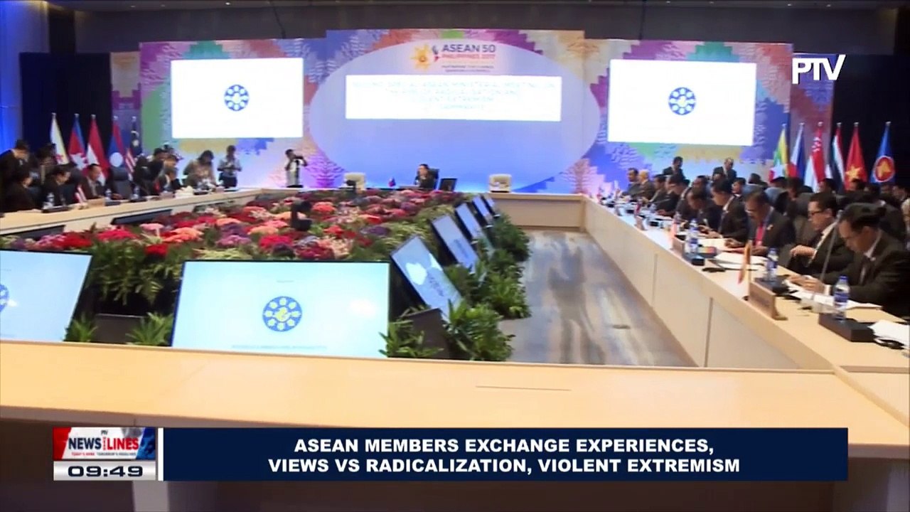 ASEAN members exchange experiences, views vs radicalization, violent extremism