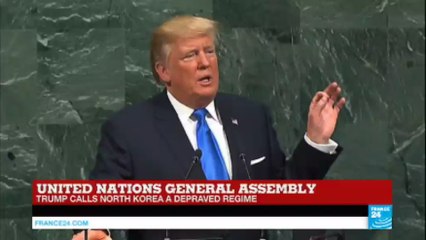 Trump: "The Iranian government masks a corrupt dictatorship behind the false guise of a democracy"