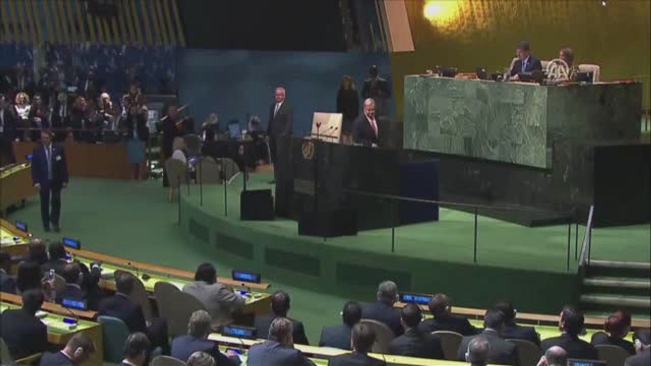 BM 72. Genel Kurulu Başladı - BM Genel Sekreteri Guterres - New