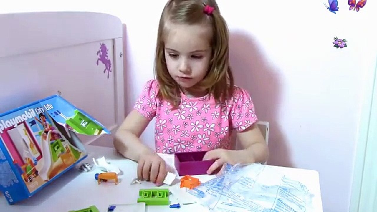 Playmobil Kinderzimmer mit Hochbett und Rutsche | Playmobil 5579 Unboxing