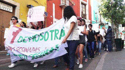 Marcha feminicidios