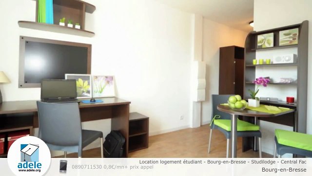 Location logement étudiant - Bourg-en-Bresse - Studilodge - Central Fac