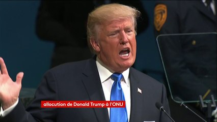A la tribune de l'ONU, Trump menace de "détruire totalement la Corée du Nord"