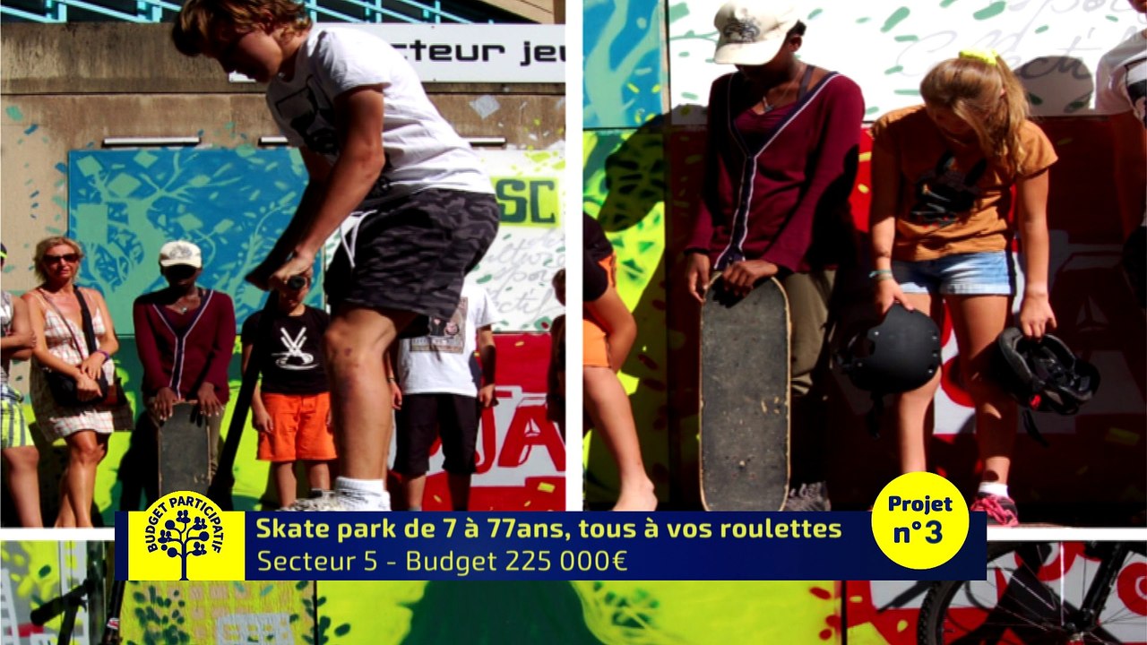 Budget Participatif - Skate park de 7 à 77 ans, tous à vos roulettes