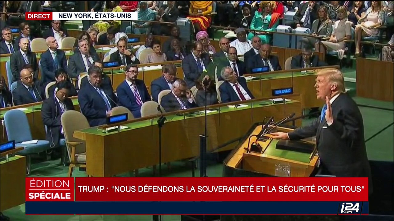 Le discours de Donald Trump lors du 72ème Assemblée générale de l'ONU