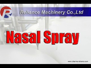 Monoblock Sterile Saline Nasal water Bottle Filling Capping Machine RELIANCE