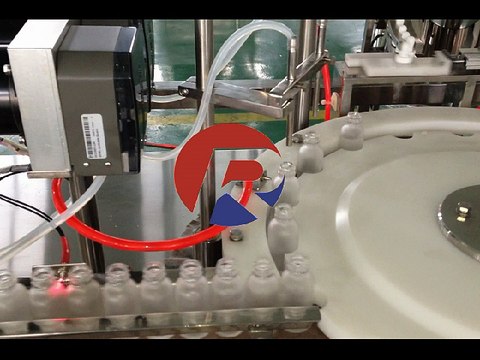 30ml CBD oil Eliquid Glass Dropper Bottle RVF Filling Machine RELIANCE