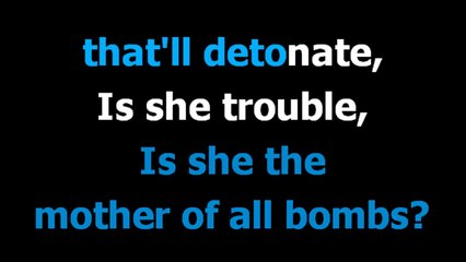 She's a rebel -  Green day  - Karaoke  - Lyrics