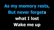 Wake me up when september ends  - Green day  - Karaoke  - Lyrics