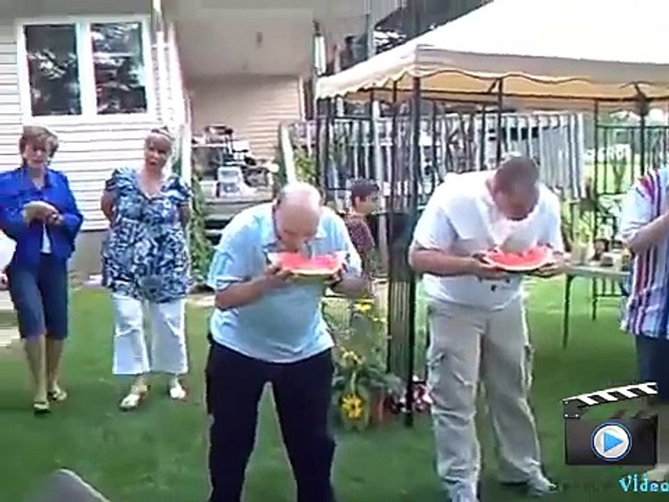 Karpuz Yeme Yarışması ilginç komık anlar