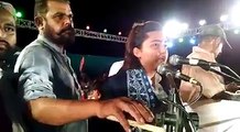 Who Is This Girl In PTI Jalsa Hyderabad? Doing Dabang Speech