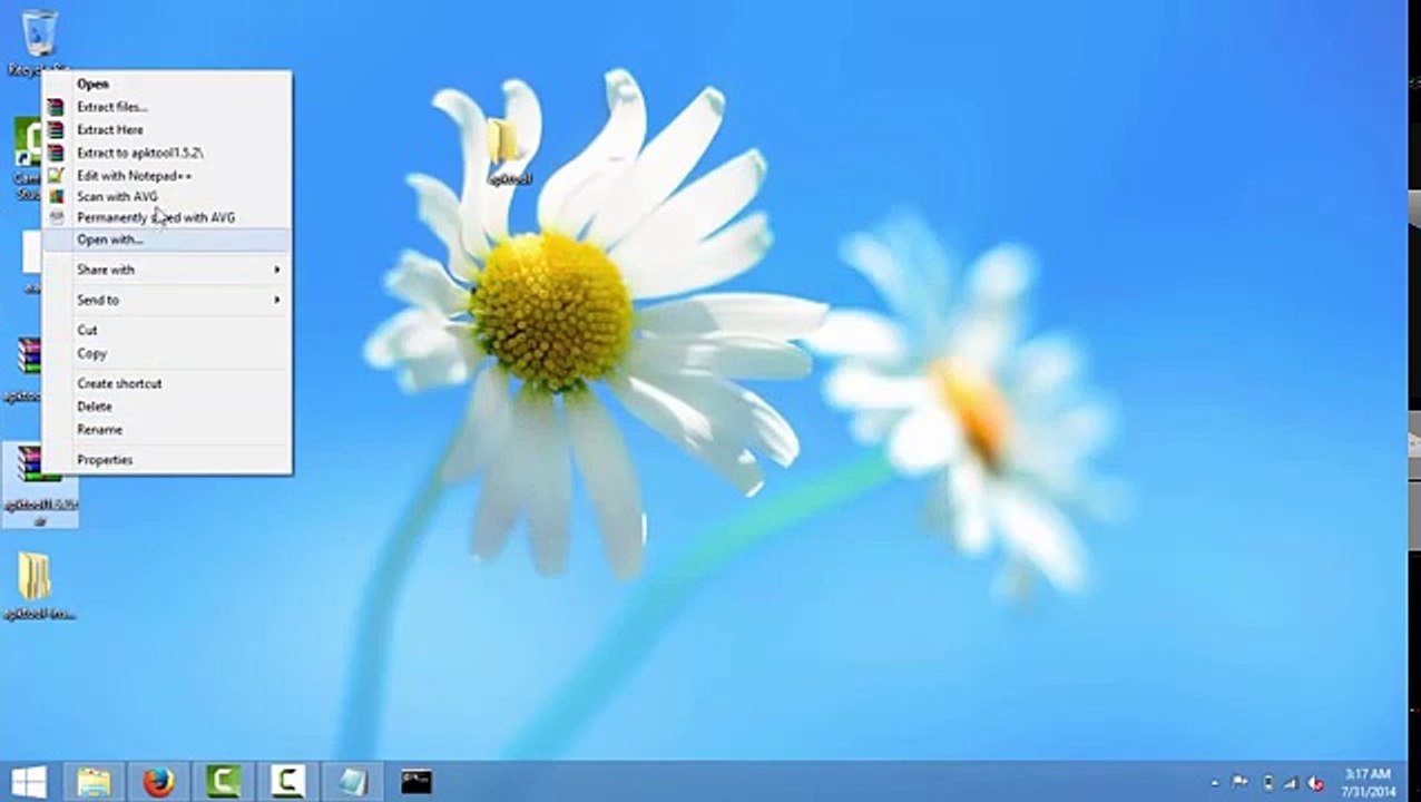 How to decompile an apk file using apk tool