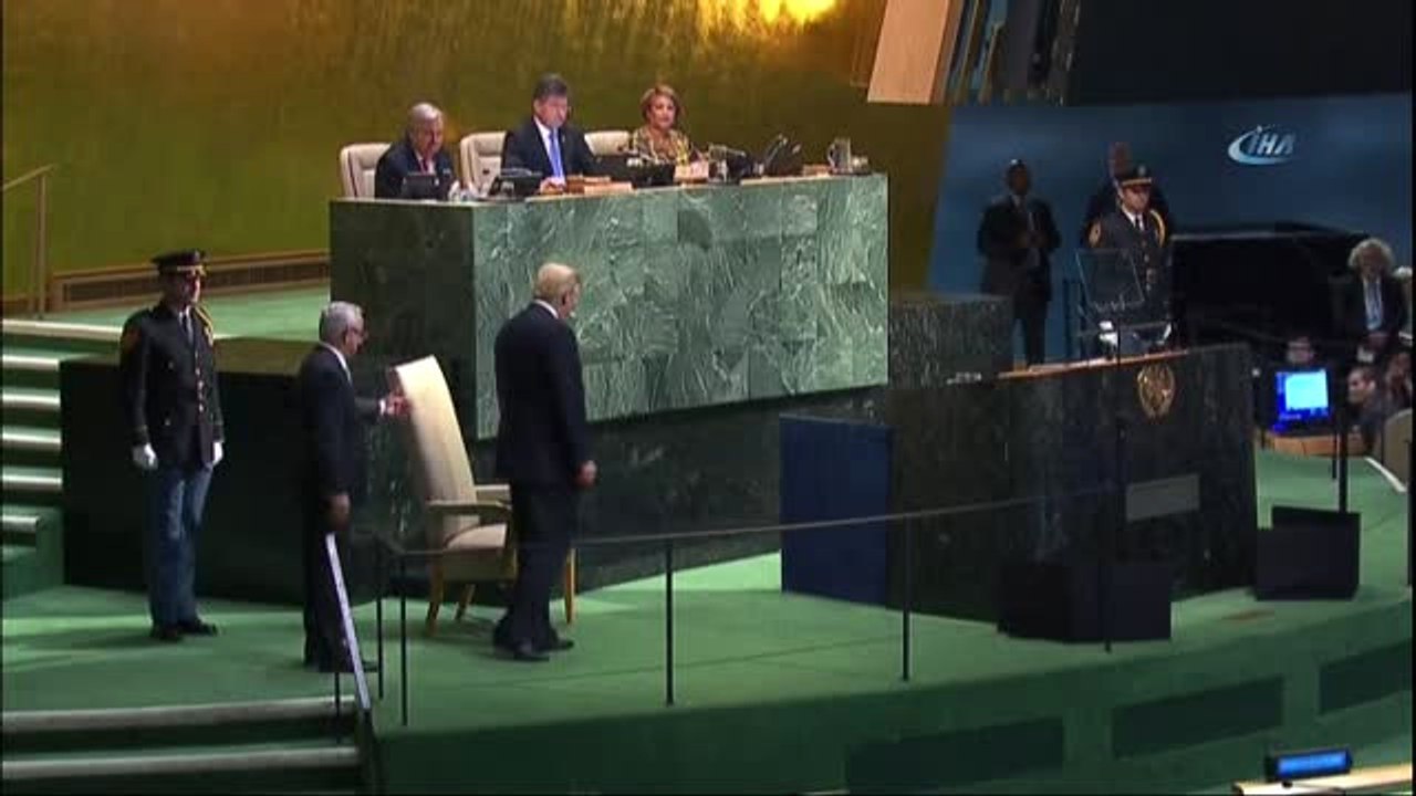 Abdbaşkanı Trump'dan Türkiye'ye Teşekkür- Trump İlk Kez BM Genel Kurulu'na Seslendi- Abdbaşkanı...