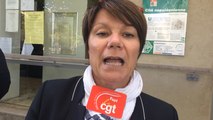 Les militants de la CGT La Poste mobilisés