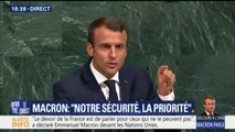 Selon Macron, l'enjeu c'est que 