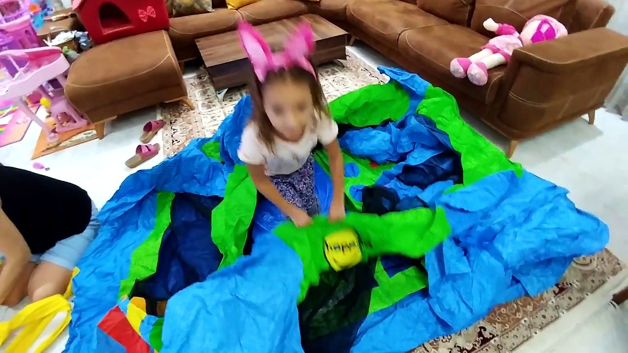 YENİ DEV GÖKKUŞAĞI ZIPZIP Havuzu, Biz bunu çok sevdik, eğlenceli çocuk videosu, toys unboxing