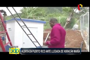 Puerto Rico se alista para la llegada del poderoso huracán María