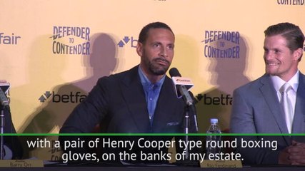 We boxed on my estate - Ferdinand