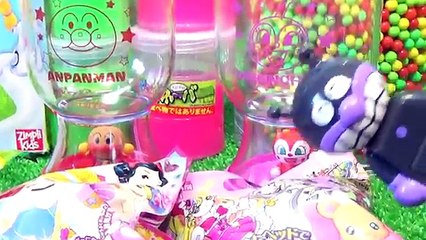 アンパンマン 入浴剤でお風呂屋さんごっこ遊び♪ バスボールやバスボムで水遊び！何が出るかな？スライムにも変身★ スパイダーマンがお助け おもちゃアニメ 子供向けキッズ動画