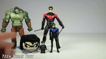 NIGHTWING Robin COLLECTION with Nightwing Mini Figure, Plush Nightwing and Robin by Teen Titan Toys