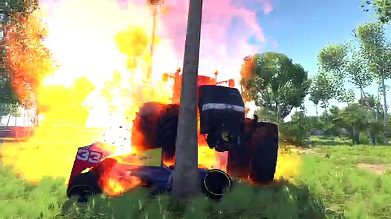 Аварии на дороге Разбили все тачки Опасное вождение Мультик игра для мальчиков про машинки и гонки