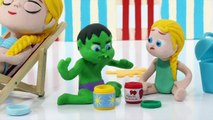 BABY HULK VS BABY ELSA Share Candies Superhero In Real Life Stop Motion Animation