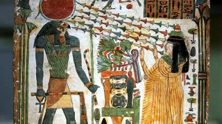 Sommet Dix égyptien dieux et déesses