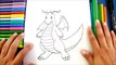 Cómo dibujar a Dragonite (Pokémon GO) | How to draw Dragonite (Pokemon GO)